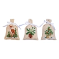 Image of Vervaco Winter Deer Gift Bags Christmas Cross Stitch Kit