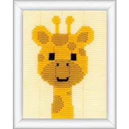 Vervaco Sweet Giraffe Long Stitch Kit