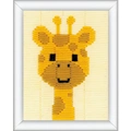 Image of Vervaco Sweet Giraffe Long Stitch Kit