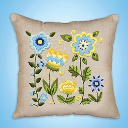 Design Works Crafts Floral Fantasy Embroidery Kit