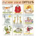 Image of Bothy Threads Know Your Coffee Cross Stitch Kit