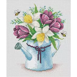 VDV Spring Bouquet Cross Stitch Kit