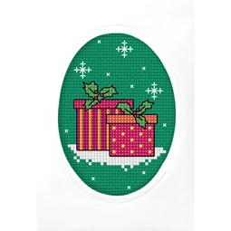 Orchidea Christmas Gifts Christmas Card Making Cross Stitch Kit