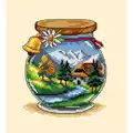 Image of Orchidea Vacation Memories - Mountains Cross Stitch Kit