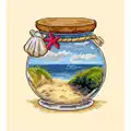 Image of Orchidea Vacation Memories - Beach and Sea Cross Stitch Kit