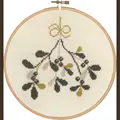 Image of Permin Mistletoe Christmas Cross Stitch Kit