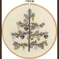 Image of Permin Decorated Tree Christmas Cross Stitch Kit