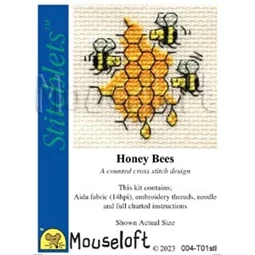 Mouseloft Honey Bees Cross Stitch Kit