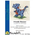 Image of Mouseloft Friendly Dinosaur Cross Stitch Kit