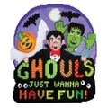 Image of Design Works Crafts Ghouls Having Fun Sign Tapestry Kit
