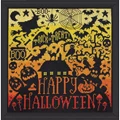 Image of Design Works Crafts Happy Halloween Cross Stitch Kit