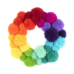 Trimits Rainbow Wreath Christmas Craft Kit