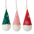 Image of Trimits 3 Gonks Decorations Christmas Craft Kit