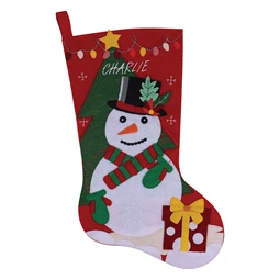 Trimits Snowman Felt Stocking Christmas Craft Kit