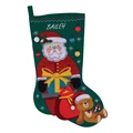 Image of Trimits Father Christmas Felt Stocking Craft Kit