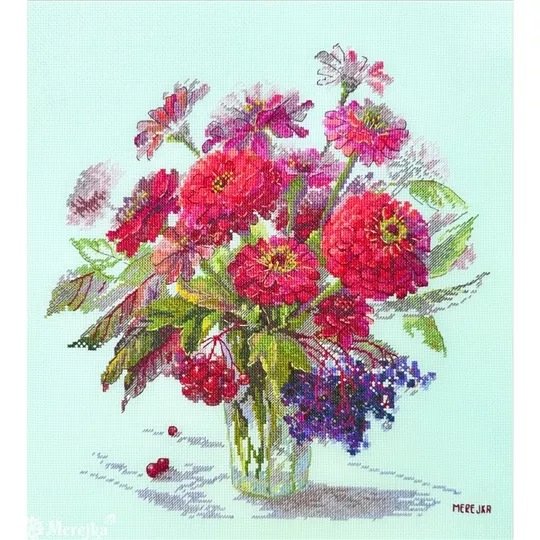 Merejka September Colour Cross Stitch Kit — image 2