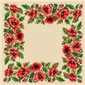 Image of Gobelin-L Poppy Tablecloth Tapestry Canvas