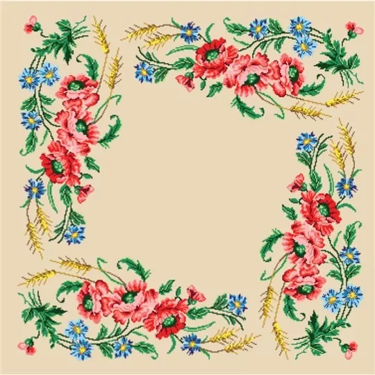 Gobelin-L Summer Meadow Tablecloth Tapestry Canvas — image 2
