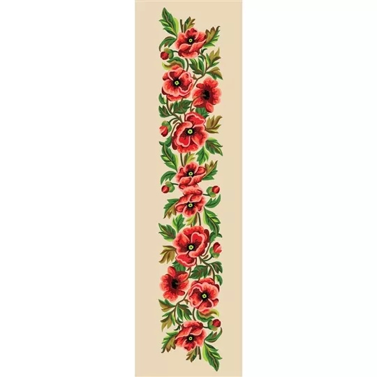 Gobelin-L Poppy Runner Tapestry Canvas — image 2