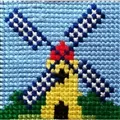 Image of Gobelin-L Windmill Cross Stitch Kit