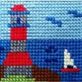Image of Gobelin-L Lighthouse Cross Stitch Kit