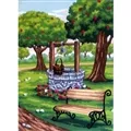Image of Gobelin-L Park Bench Tapestry Canvas