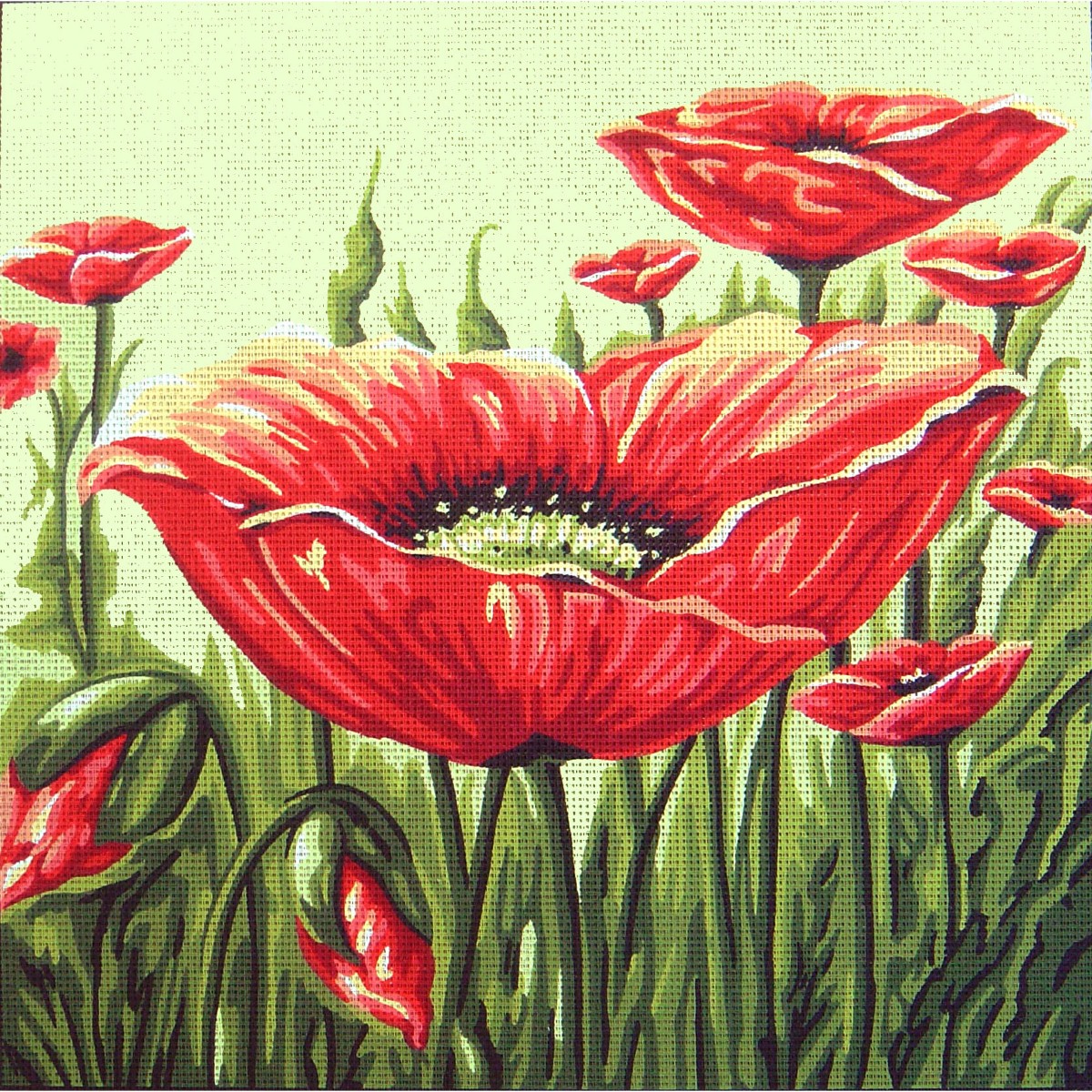 Gobelin-L Poppies Tapestry Canvas — image 2