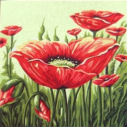 Gobelin-L Poppies Tapestry Canvas