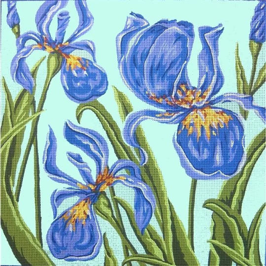 Gobelin-L Irises Tapestry Canvas — image 2