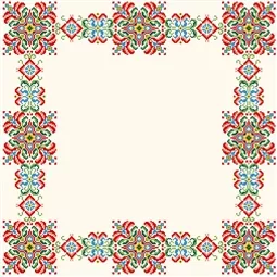 Gobelin-L Kaleidoscope Tablecloth Cross Stitch Kit