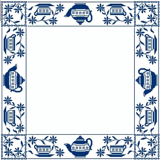 Gobelin-L Teatime Tablecloth Cross Stitch Kit — image 2