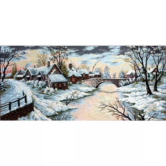 Diamant Winter Village Tapestry Canvas — image 2