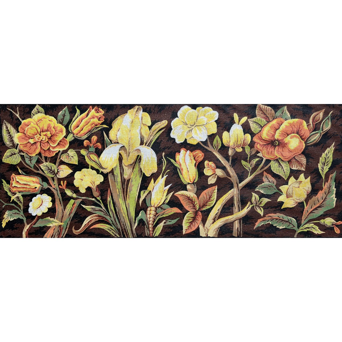 Diamant Floral Elegance Tapestry Canvas — image 2