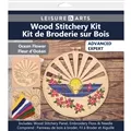 Image of Leisure Arts Ocean Flower Wood Stitchery Kit