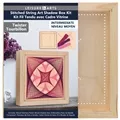 Image of Leisure Arts Shadow Box Twister Wood Stitchery Kit