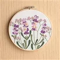 Image of Leisure Arts Lavender Haze Embroidery Kit