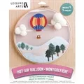 Image of Leisure Arts Organza Hot Air Balloon Embroidery Kit
