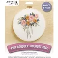 Image of Leisure Arts Bouquet Embroidery Kit