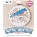 Image of Leisure Arts Blue Bird Embroidery Kit