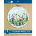 Image of Leisure Arts Green Fields Embroidery Kit