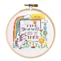 Image of Leisure Arts Find Yourself Cross Stitch Kit