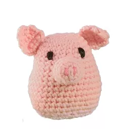 Leisure Arts Crochet Pudgies - Piggy Crochet Kit
