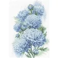 Image of RIOLIS Delicate Chrysanthemums Cross Stitch Kit