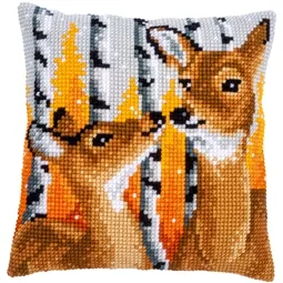 Vervaco Deer Cushion Cross Stitch Kit