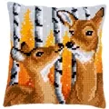 Image of Vervaco Deer Cushion Cross Stitch Kit