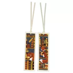 Vervaco Foxes Bookmarks Set of Two Cross Stitch Kit