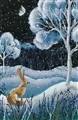 Image of Heritage Winter Forest - Evenweave Christmas Cross Stitch Kit