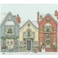 Image of Bothy Threads Snowy Street Christmas Cross Stitch Kit