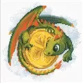 Image of RIOLIS Good Luck Coin Cross Stitch Kit