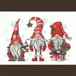 RIOLIS Gnomes Christmas Cross Stitch Kit